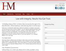 Tablet Screenshot of huffmanfirm.com